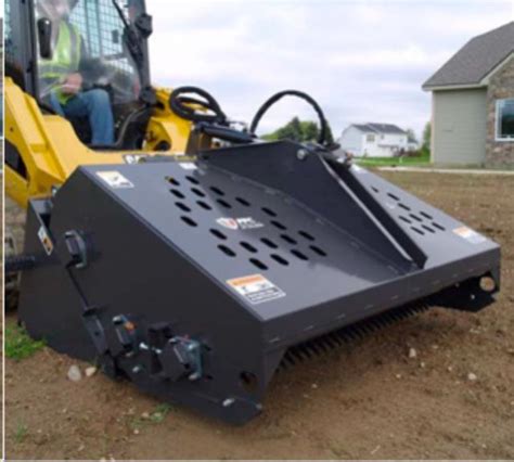 rent a skid steer and rockhound|rock rake rental near me.